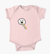Cloud Spewing Rainbow One Piece - Short Sleeve