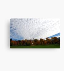 Cloudy Stucco Canvas Print