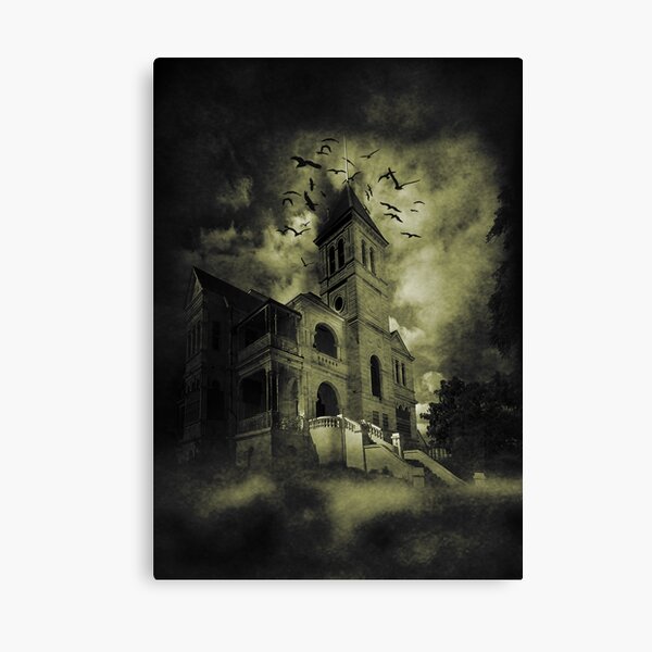 Haunted House Canvas Print