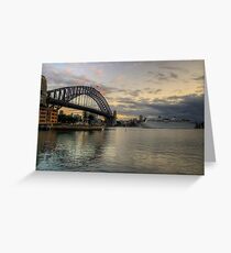 Morning Arrival - Sydney Harbour, Sydney Australia - The HDR Experience Greeting Card