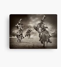 Battle Metal Print