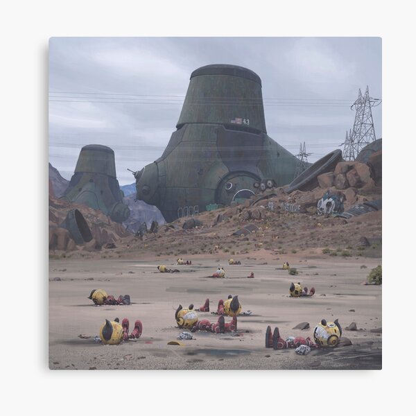 Boneyard Canvas Print