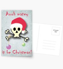 Pirate christmas Postcards