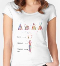 Dental implant procedure, dental anatomy, dental implant Fitted Scoop T-Shirt