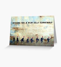 Ministry of Silly Christmas - WITH TEXT Greeting Card