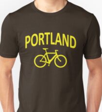 I Bike Portland, Oregon Unisex T-Shirt