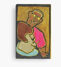 60-Bible study Canvas Print