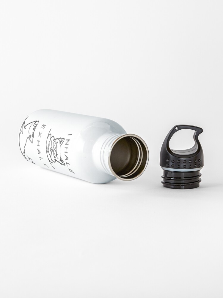 Alternate view of Inhale Exhale Frenchie Water Bottle