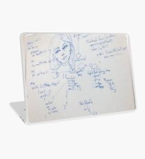 Vinilo para portátil Doodle de pizarra