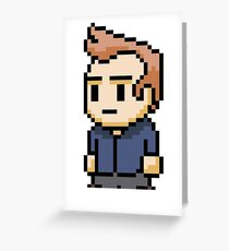 8-Bit Jeff Winger Greeting Card