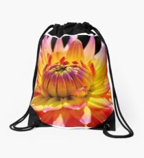Bright Dahlia.. Drawstring Bag