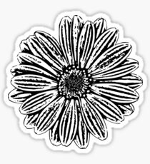 Pegatina flor