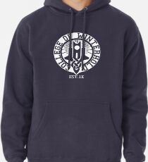 College of Winterhold Est. 1E (white) Pullover Hoodie