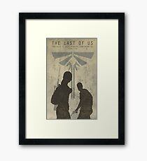 The Last Of Us Game Poster Framed Print
