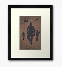 Battlefield Samper Fidelis Gaming Poster Framed Print