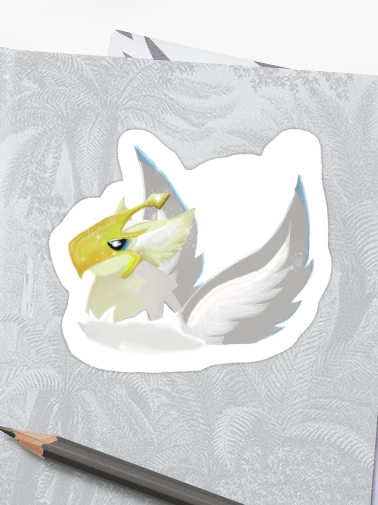 Loomian Legacy Starter Falkyrie Sticker By Vapor Baby - loomian legacy t shirt roblox