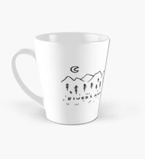 Taza cónica Ríos y caminos