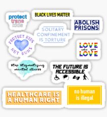 Human Rights Stickers Alt. Sticker