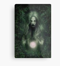 Forest Witch Metal Print
