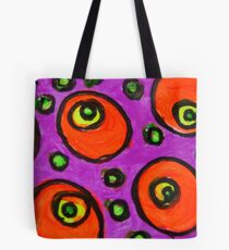 Abstract Fluoro 8 Tote Bag