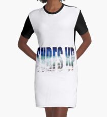 Surfs up Graphic T-Shirt Dress