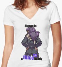 Thicc Daddy Aizawa Fitted V-Neck T-Shirt