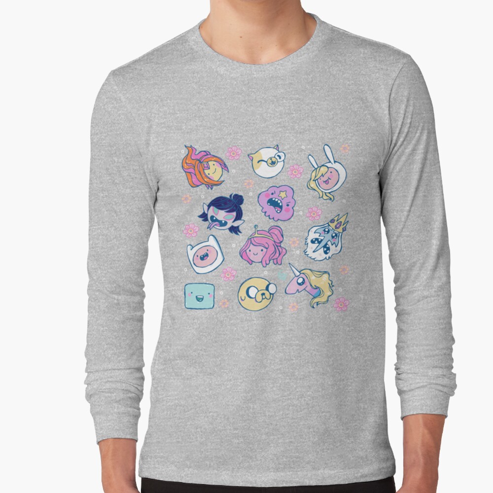Adventure Time Friends Long Sleeve T-Shirt
