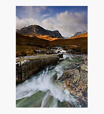Scotland: Autumn in Glencoe Photographic Print