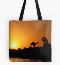 Camel Tote Bag