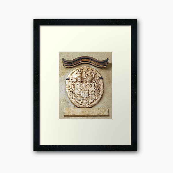 Genetti Family Coat-of-Arms Framed Art Print