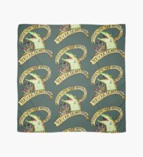 Courage The Cowardly Dog Inspirational Bathrub Fish Traditional Tattoo Watercolor Scarf