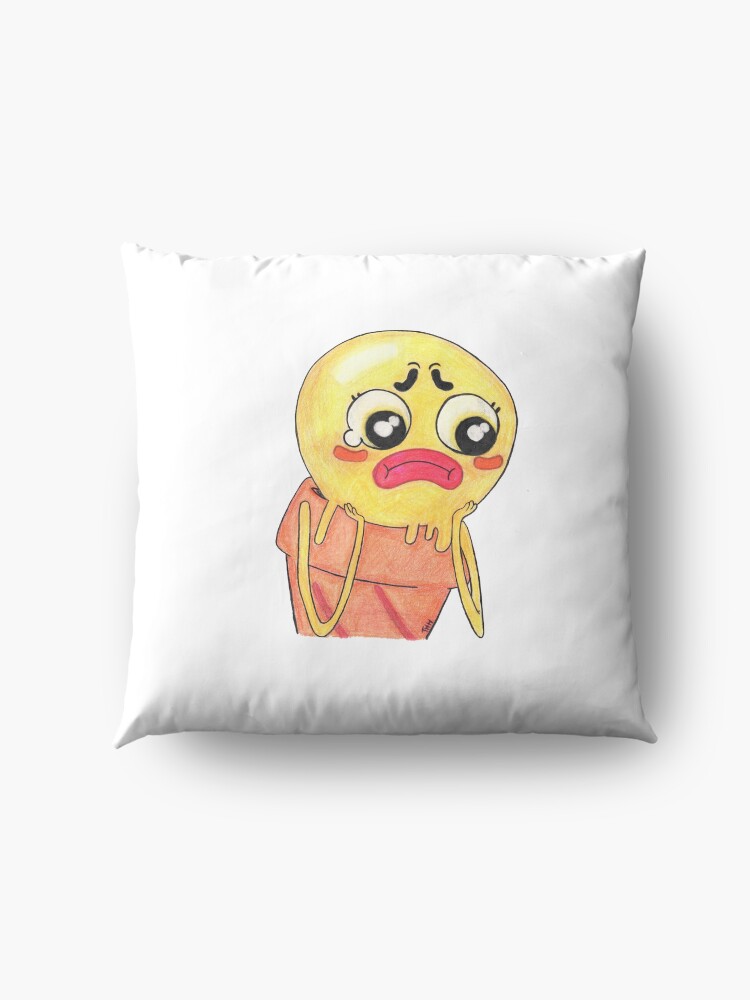 Alternate view of Sad Sarah the amazing world of gumball Floor Pillow
