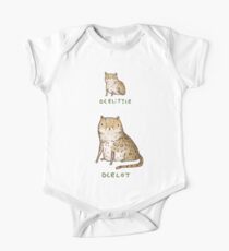 Ocelittle Ocelot Short Sleeve Baby One-Piece