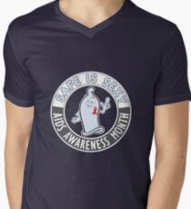 Safe Is Sexy Men's V-Neck T-Shirt