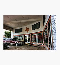 Grimes Garage in Hillsboro, Texas Photographic Print