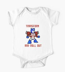 8bit Optimus Prime Transformers One Piece - Short Sleeve