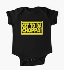 Get To Da Choppa! One Piece - Short Sleeve