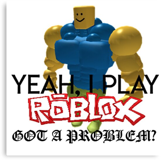 Lienzo Si Juego Roblox De Whitewreath Redbubble - lienzos roblox juego redbubble