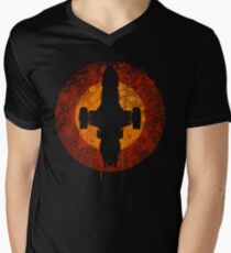 Serenity Eclipse Men's V-Neck T-Shirt