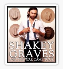 Shakey Graves Tour 2015 Sticker