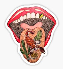 Dry Mouth in the Desert Sticker