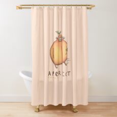 Apericot Shower Curtain
