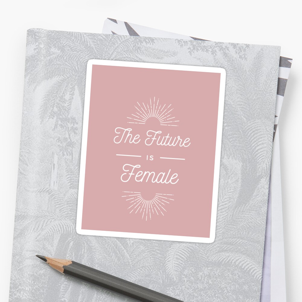 the future is female tee