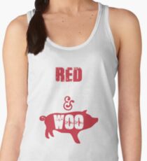 Arkansas Razorbacks Red, White & Woo Women's Tank Top