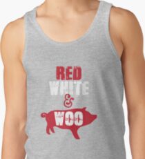 Arkansas Razorbacks Red, White & Woo Tank Top