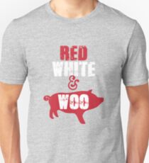 Arkansas Razorbacks Red, White & Woo Unisex T-Shirt