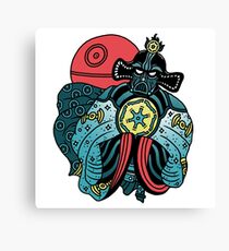 BIG TROUBLE IN LITTLE EMPIRE Canvas Print