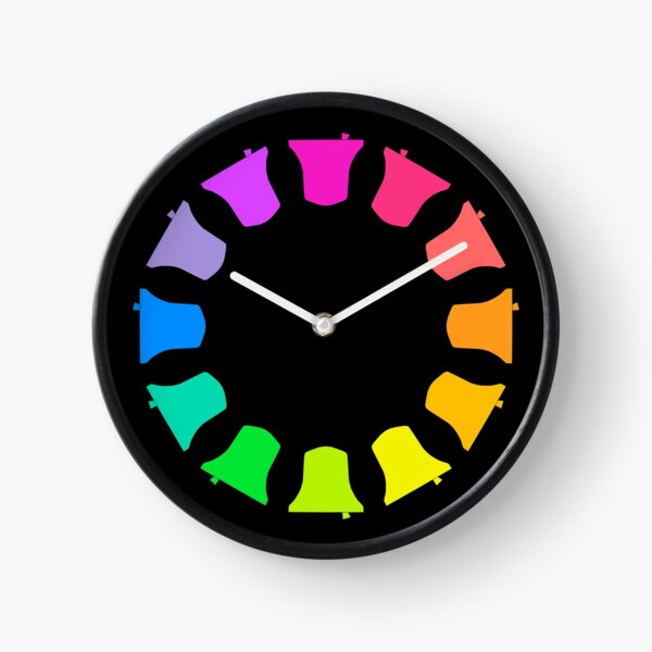 Bell Ringing - RAINBOW BELLS - Circle Clock