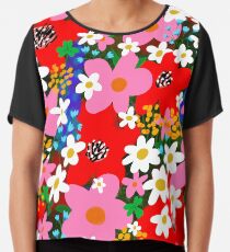 Flower Power! Chiffon Top