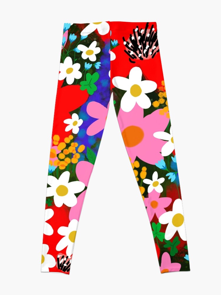 Alternate view of Flower Power! Leggings
